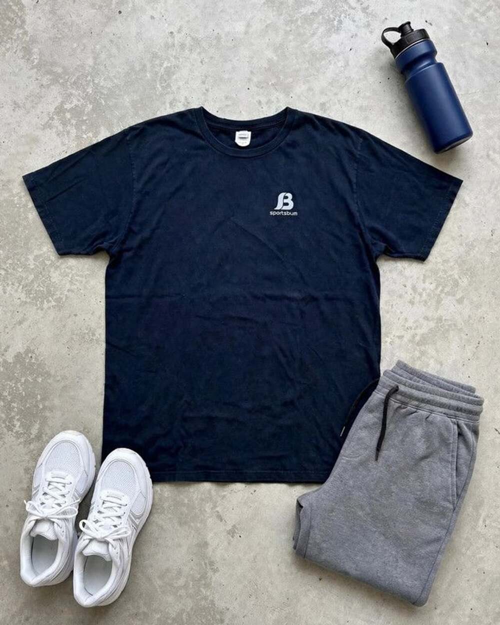 Sportsbum Navy Blue Crew Neck Tee